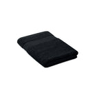 PERRY – Towel organic cotton 140x70cm – Black