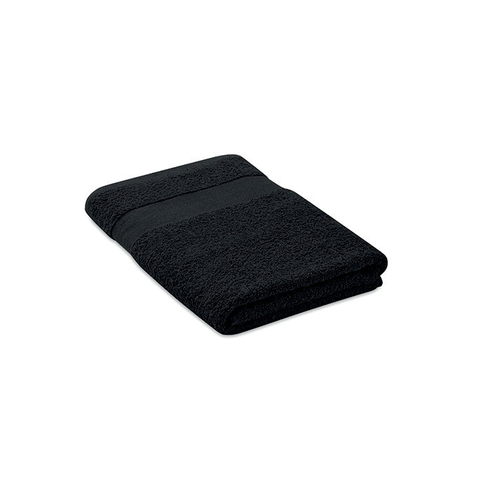 PERRY – Towel organic cotton 140x70cm – Black