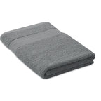 PERRY – Towel organic cotton 140x70cm – Grey