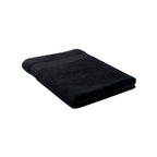 MERRY – Towel organic cotton 180x100cm – Black