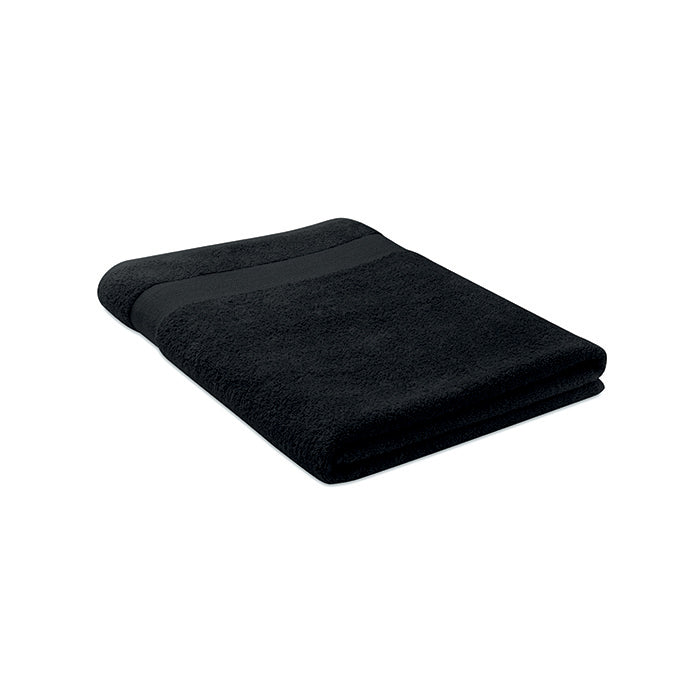 MERRY – Towel organic cotton 180x100cm – Black