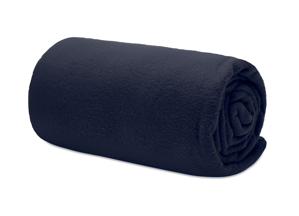 MUSALA RPET – RPET fleece travel blanket – item picture open