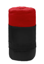 MUSALA RPET – RPET fleece travel blanket – Red