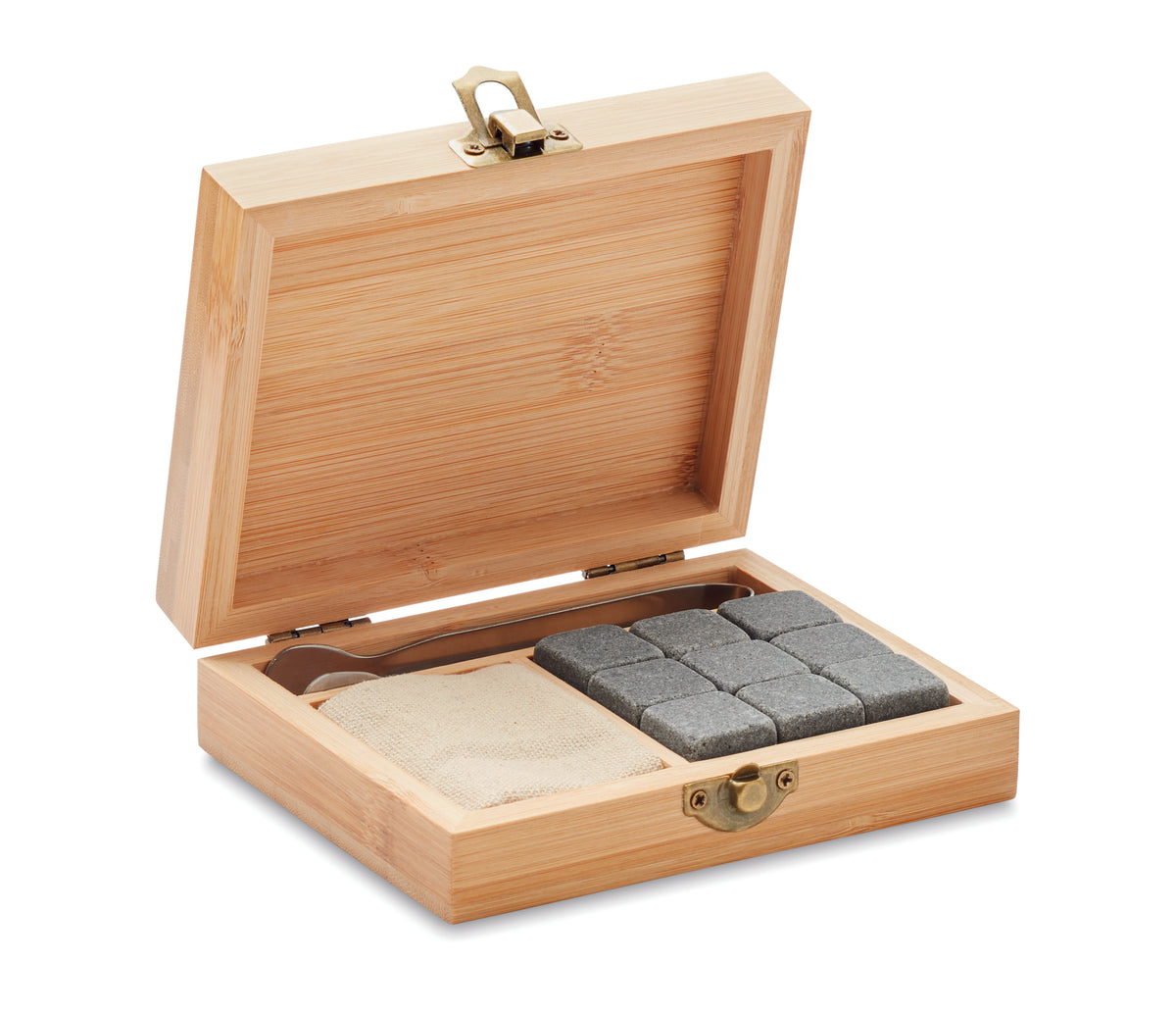 DUNDALK – 9 stone ice cubes in box – Wood