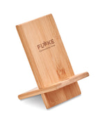WHIPPY – Bamboo phone stand/ holder – item picture printed