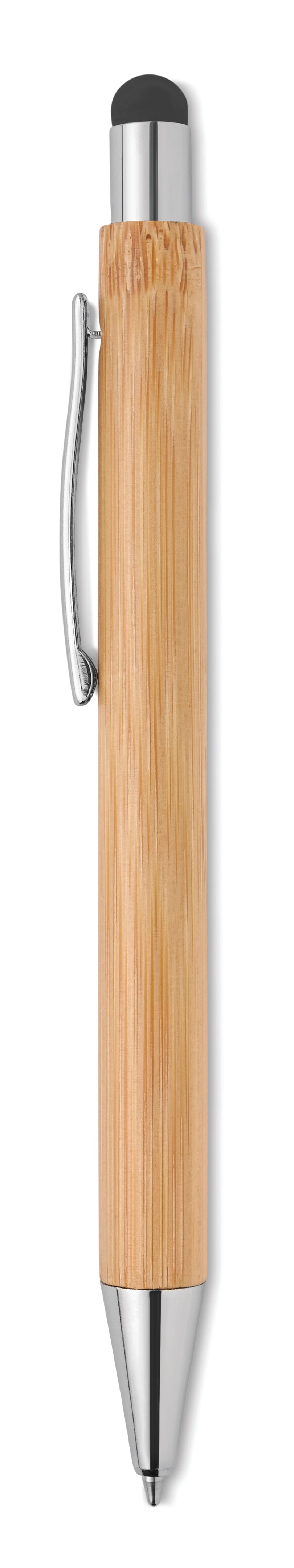 BAYBA – Bamboo stylus pen blue ink – item picture top