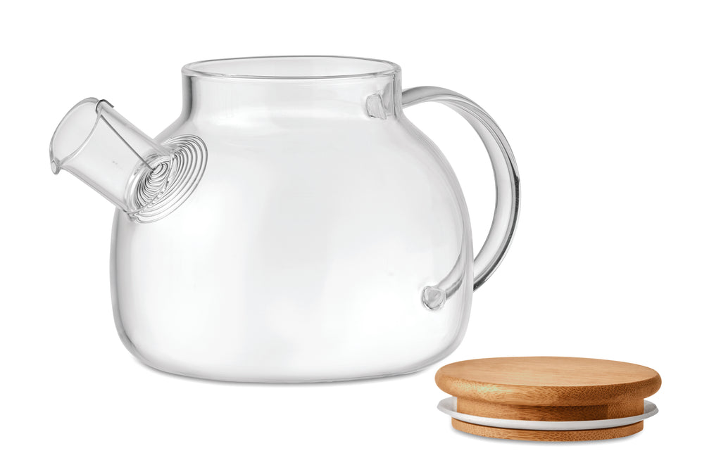 MUNNAR – Teapot borosilicate glass 850ml – item picture open