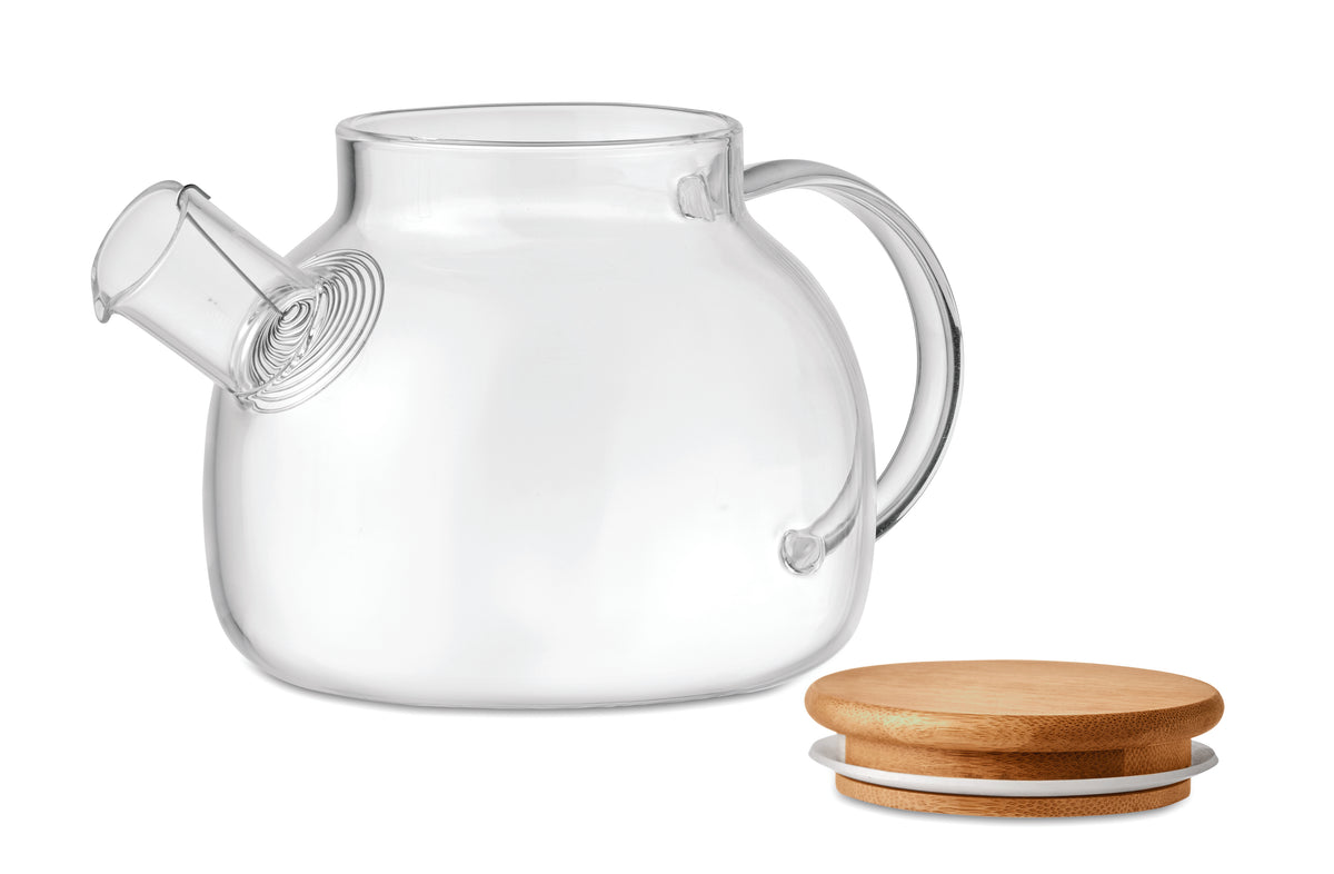 MUNNAR – Teapot borosilicate glass 850ml – item picture open