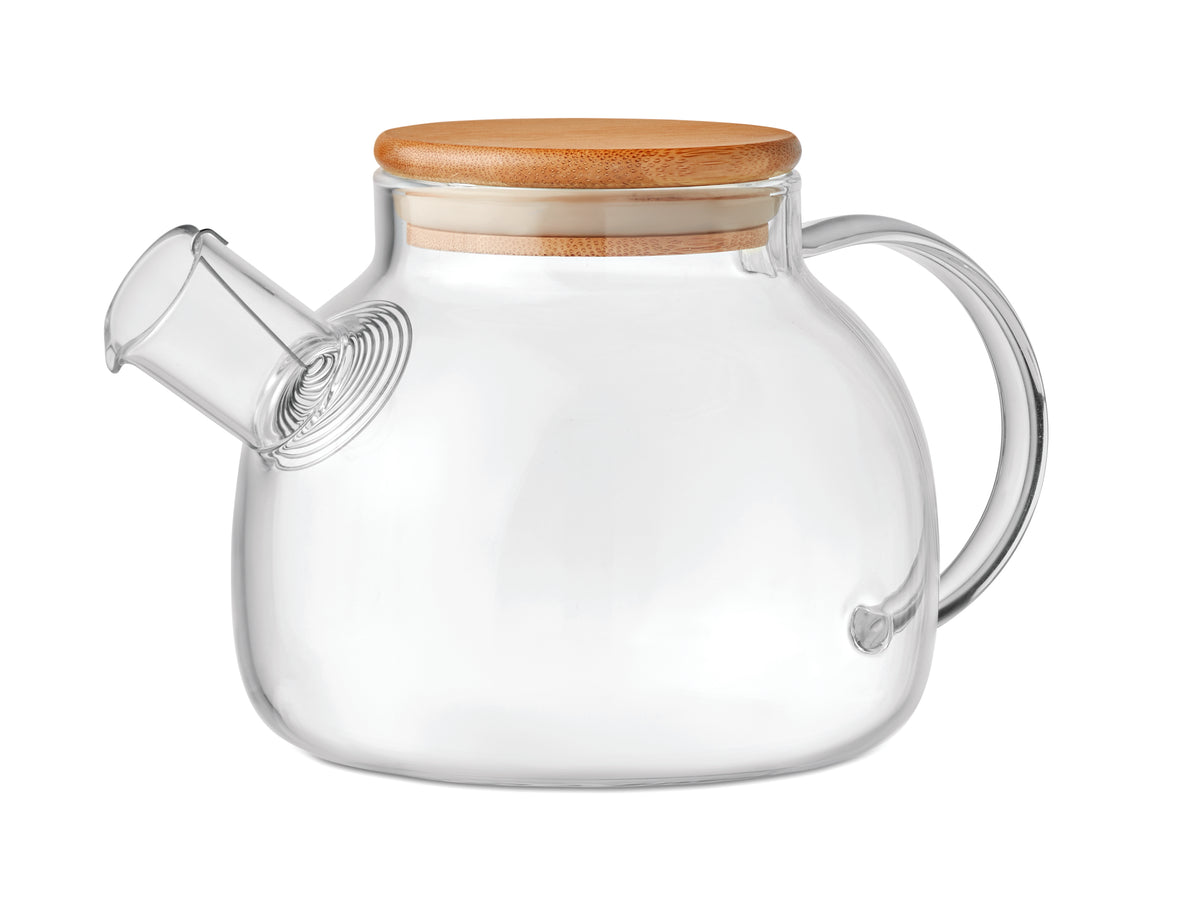 MUNNAR – Teapot borosilicate glass 850ml – Transparent