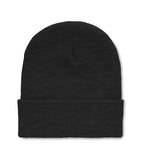 POLO RPET – Beanie in RPET with cuff – Black