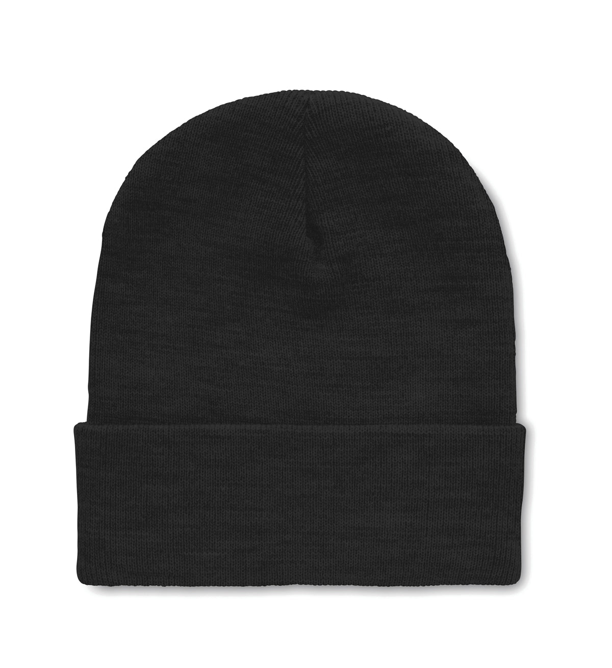 POLO RPET – Beanie in RPET with cuff – Black