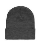 POLO RPET – Beanie in RPET with cuff – White/Black