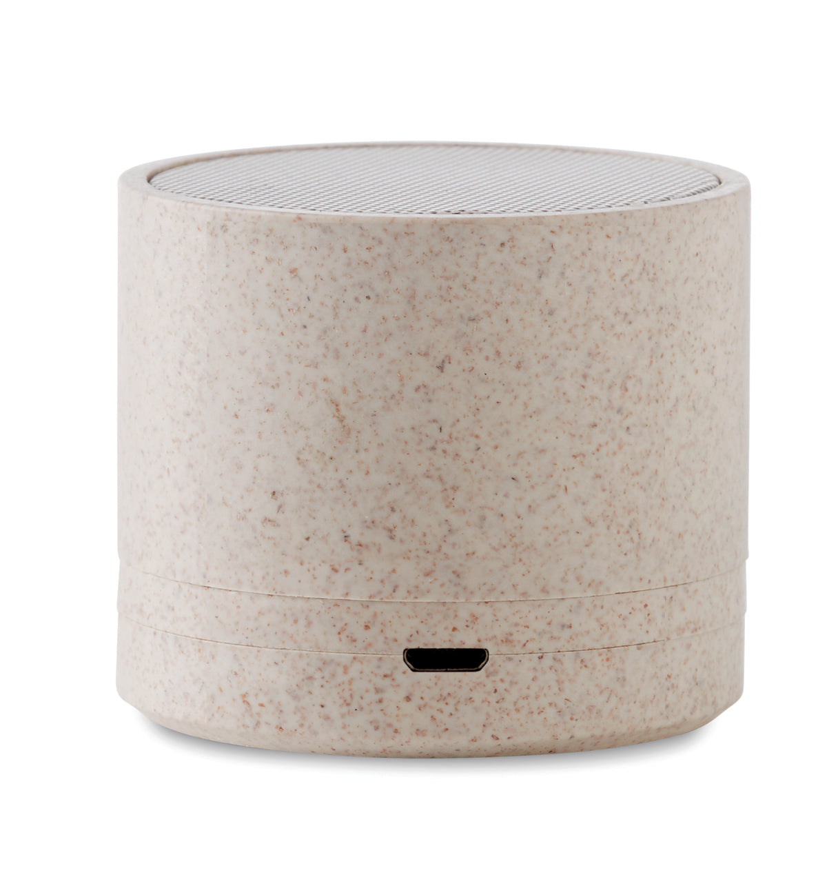 ROUND BASS+ – 3W speaker in wheat straw/ABS – item detail picture