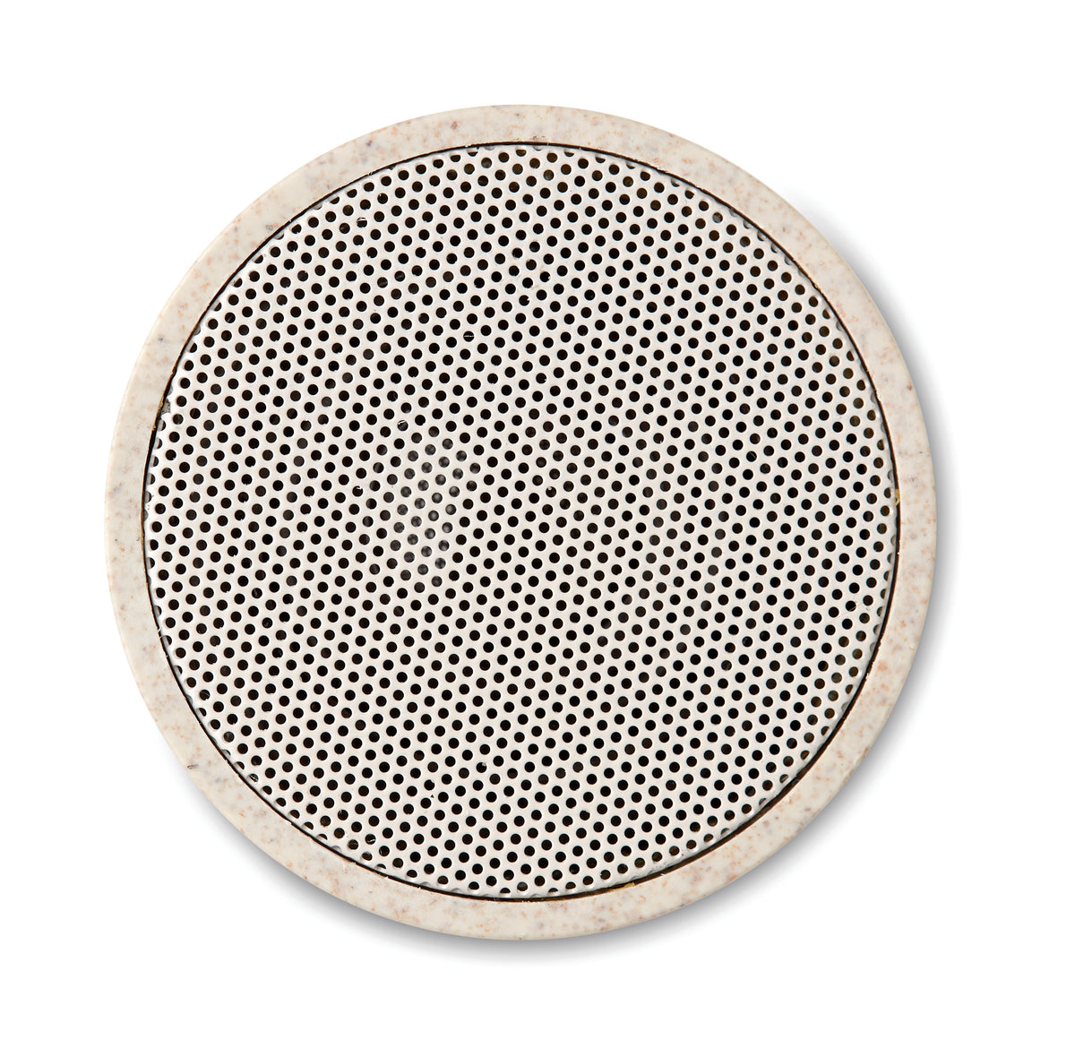 ROUND BASS+ – 3W speaker in wheat straw/ABS – item picture top
