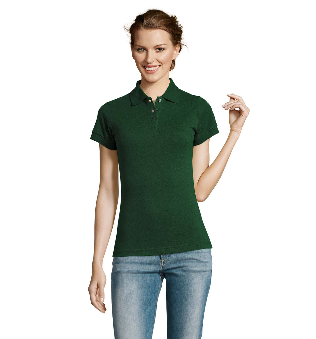 PRIME WOMEN – PRIME WOMEN POLO 200gr – Bottle Green