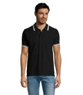 PASADENA MEN – PASADENA MEN POLO 200 – Black/White