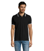 PASADENA MEN – PASADENA MEN POLO 200 – Black/White