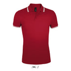 PASADENA MEN – PASADENA MEN POLO 200 – Red/White