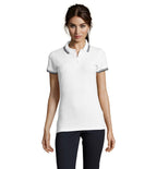PASADENA WOMEN – PASADENA WOMEN POLO 200 – White/Navy