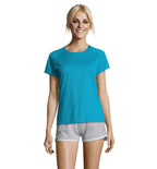 SPORTY WOMEN – SPORTY WOMEN T-SHIRT 140g – Aqua