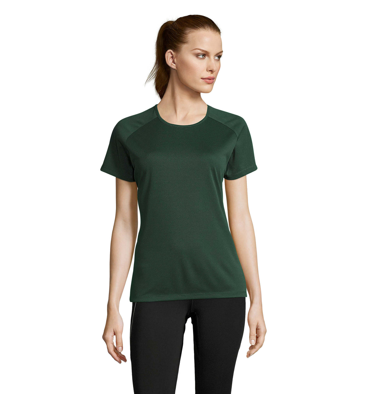 SPORTY WOMEN – SPORTY WOMEN T-SHIRT 140g – Forest Green