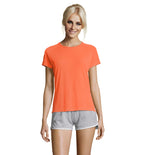 SPORTY WOMEN – SPORTY WOMEN T-SHIRT 140g – Neon Orange