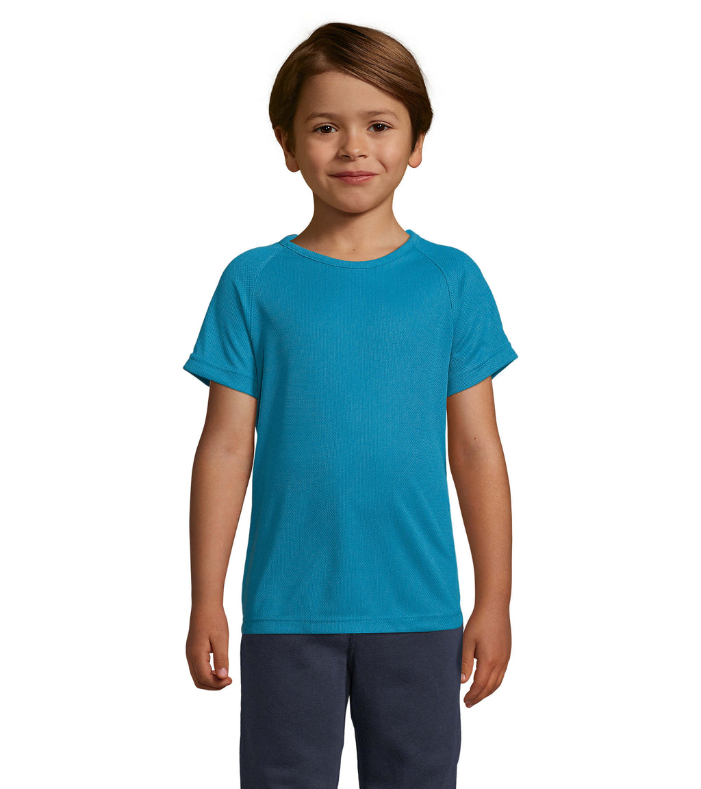 SPORTY KIDS – SPORTY KIDS T-SHIRT 140g – Aqua