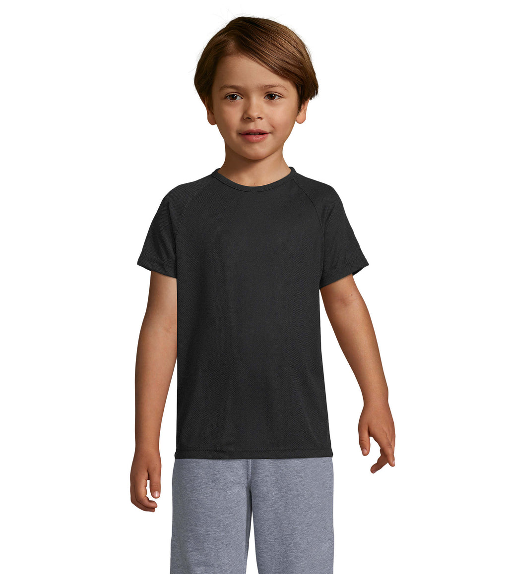 SPORTY KIDS – SPORTY KIDS T-SHIRT 140g – Black
