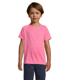SPORTY KIDS – SPORTY KIDS T-SHIRT 140g – Neon Pink 2