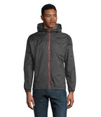 SKATE – SKATE LINED WINDBREAKER – Black/Dark Grey