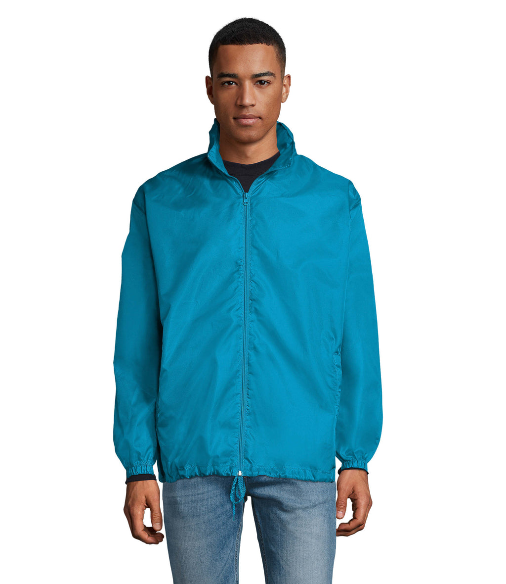 SHIFT – SHIFT UNISEX WINDBREAKER – Aqua