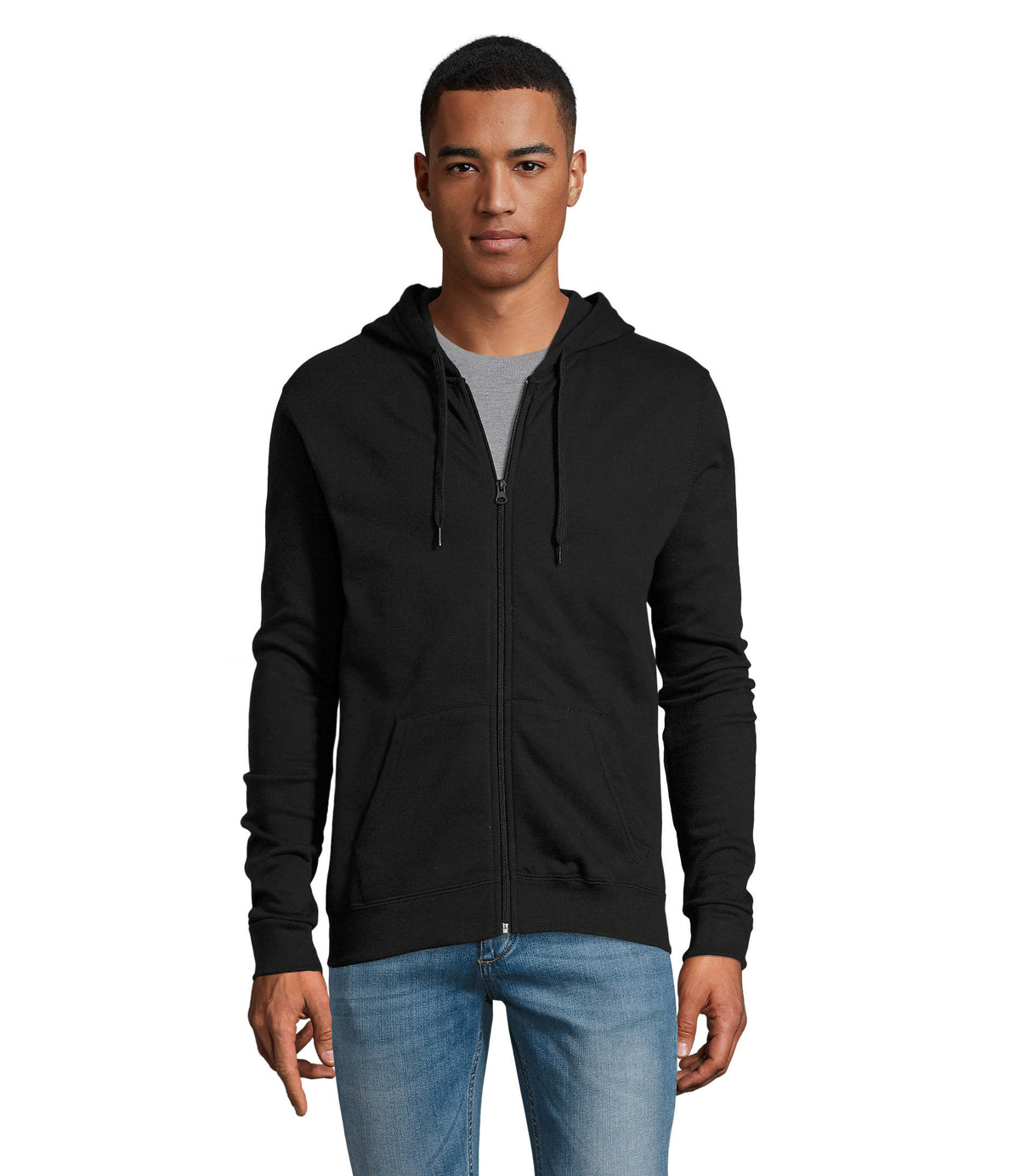STONE – STONE UNI HOODIE 260g – Black