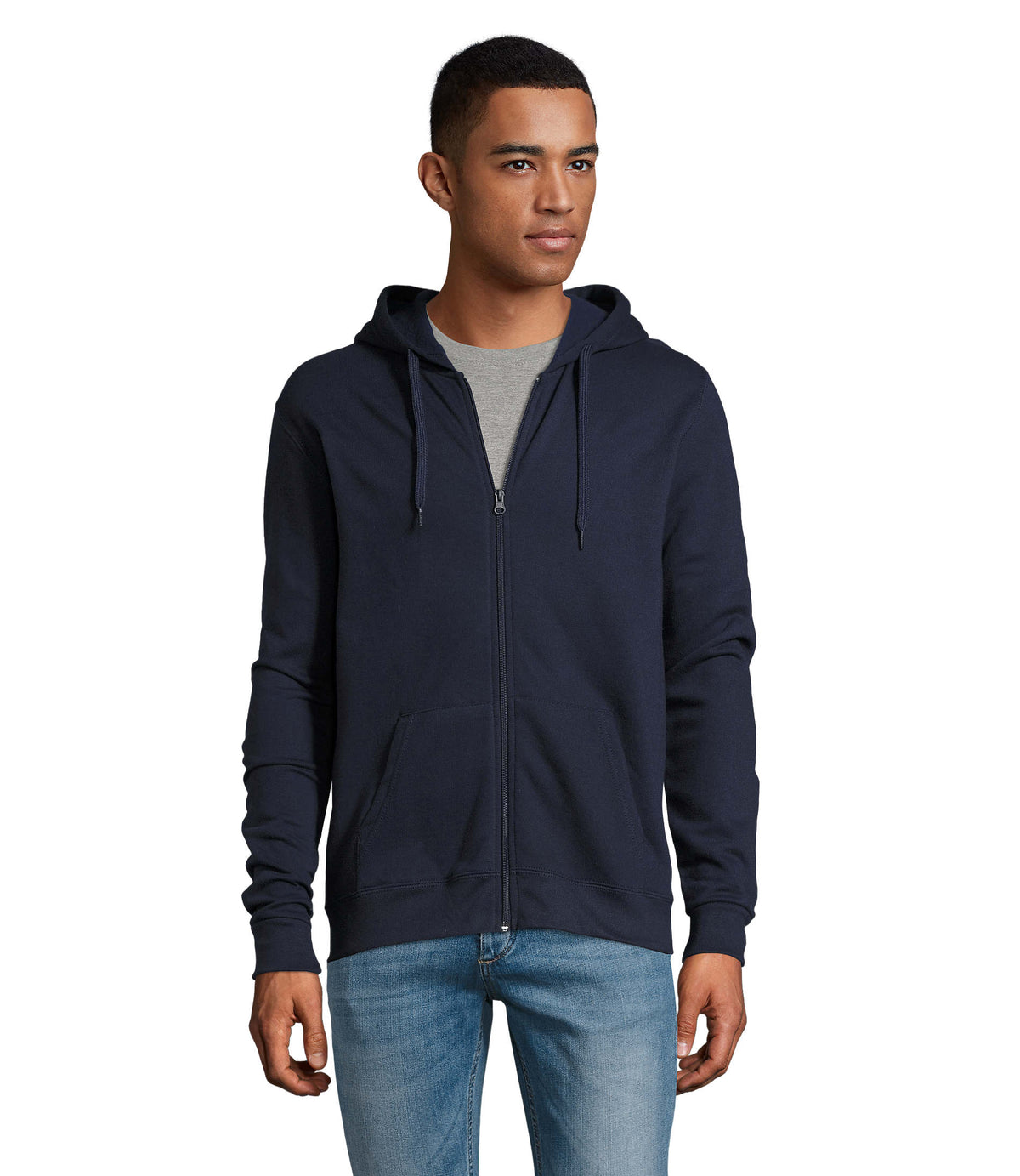 STONE – STONE UNI HOODIE 260g – French Navy