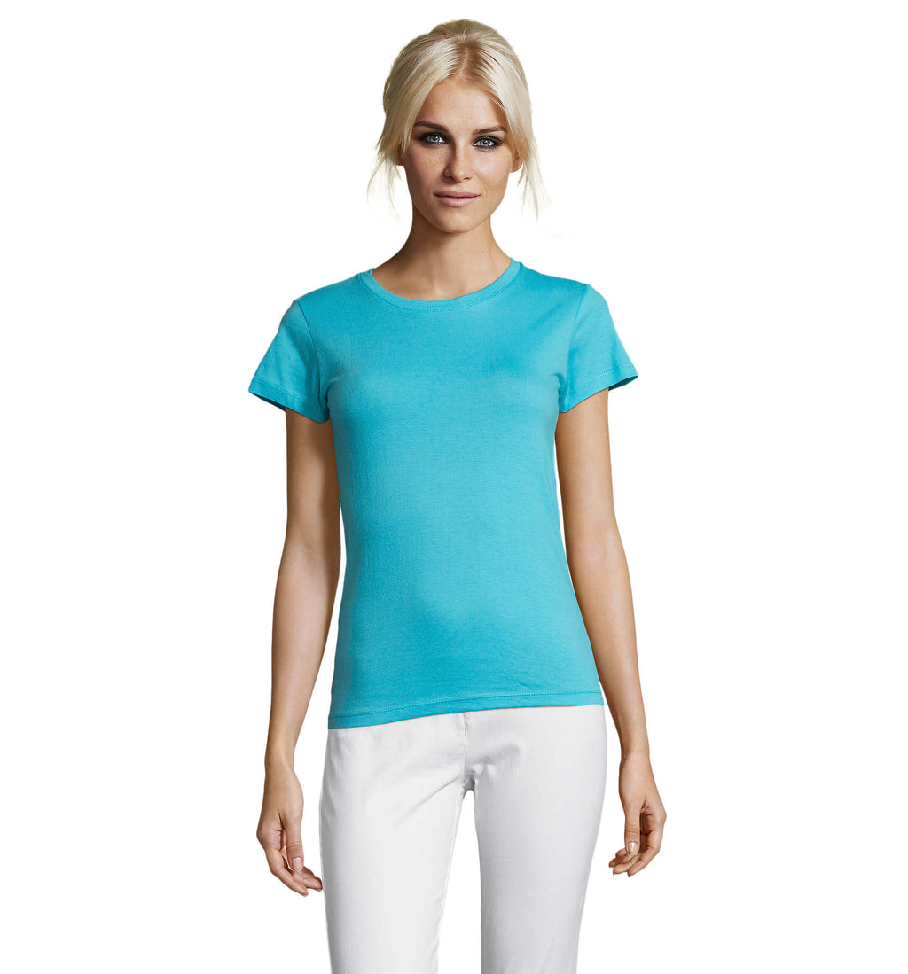 REGENT WOMEN – REGENT WOMEN T-SHIRT 150g – Atoll Blue