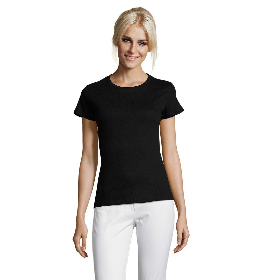 REGENT WOMEN – REGENT WOMEN T-SHIRT 150g – Deep Black