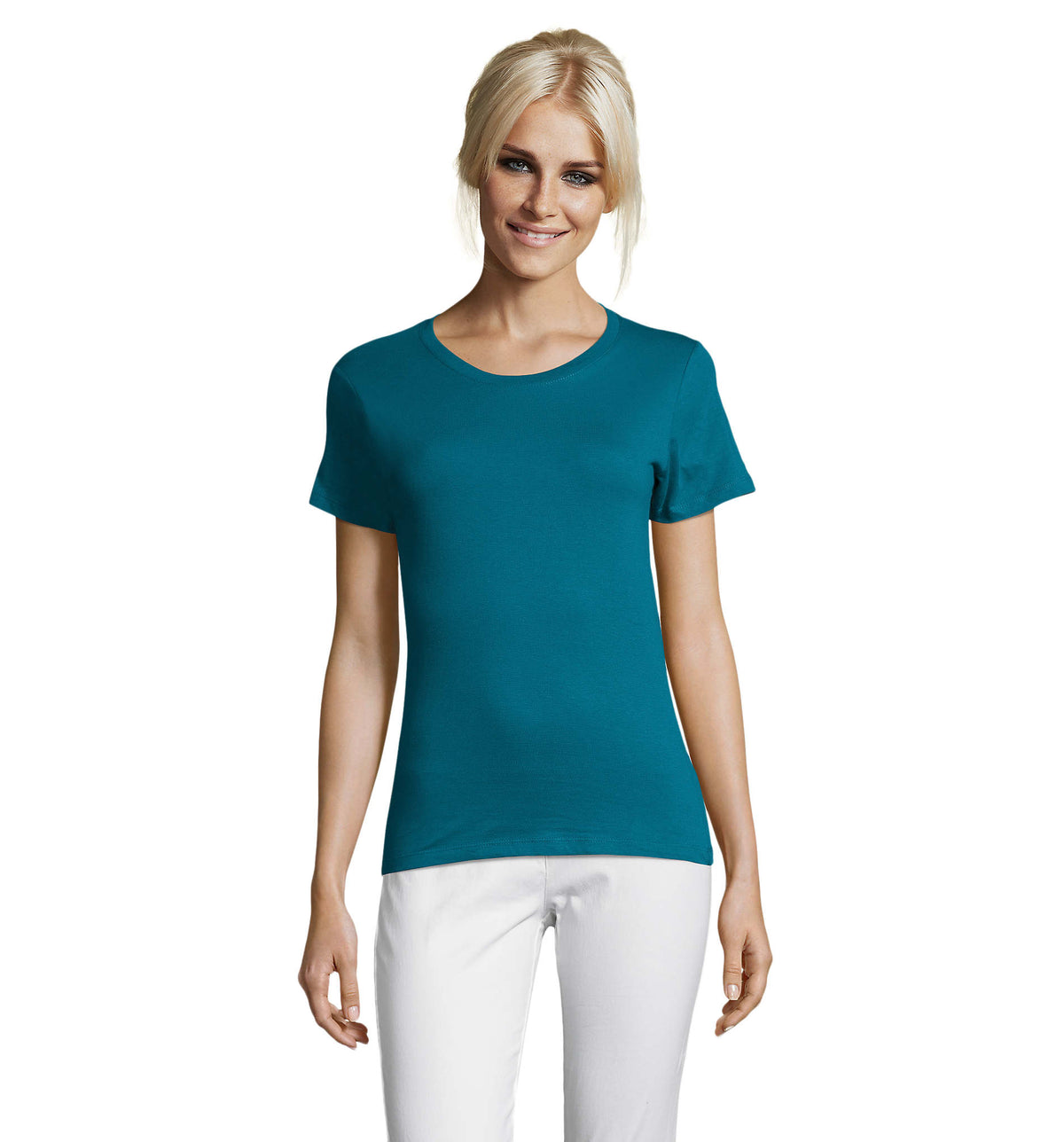 REGENT WOMEN – REGENT WOMEN T-SHIRT 150g – Duck Blue