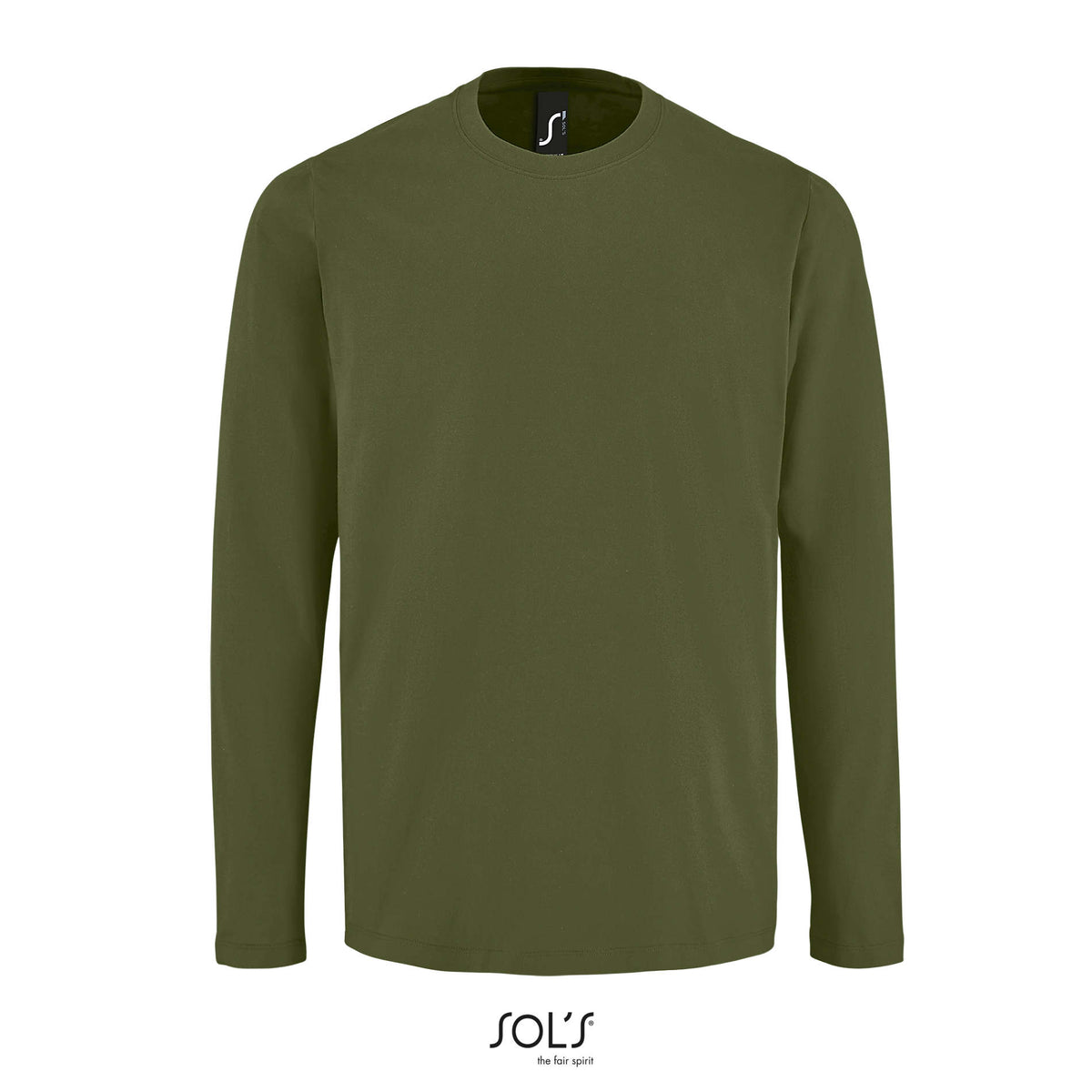 IMPERIAL LSL MEN – IMPERIAL LSL MEN T-Shirt190 – Dark Khaki
