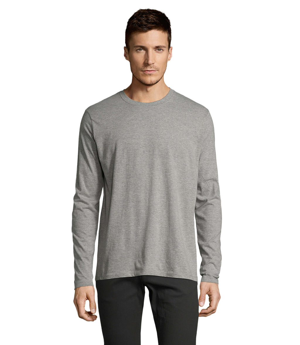 IMPERIAL LSL MEN – IMPERIAL LSL MEN T-Shirt190 – Grey Melange