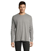 IMPERIAL LSL MEN – IMPERIAL LSL MEN T-Shirt190 – Grey Melange