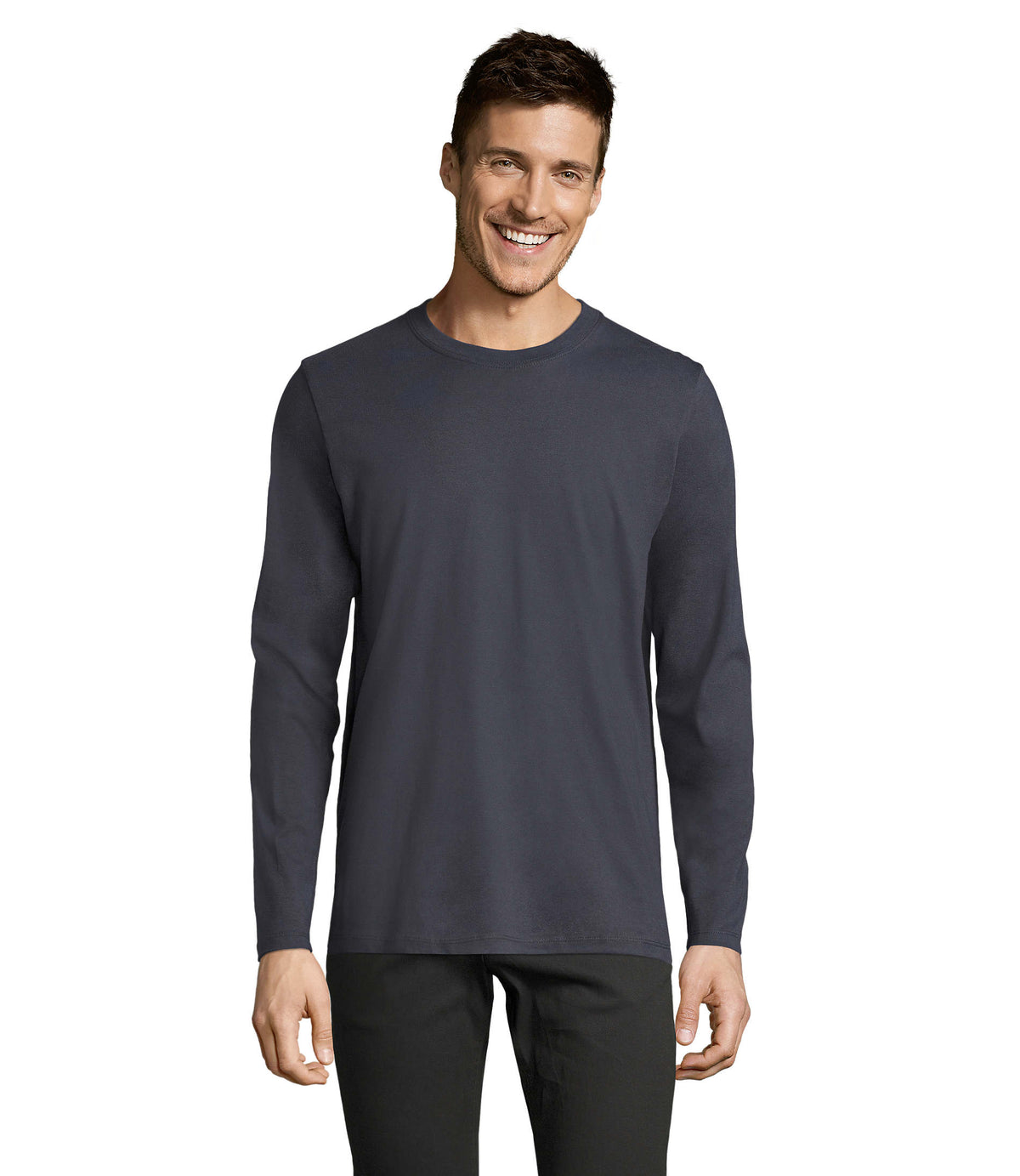 IMPERIAL LSL MEN – IMPERIAL LSL MEN T-Shirt190 – Mouse Grey