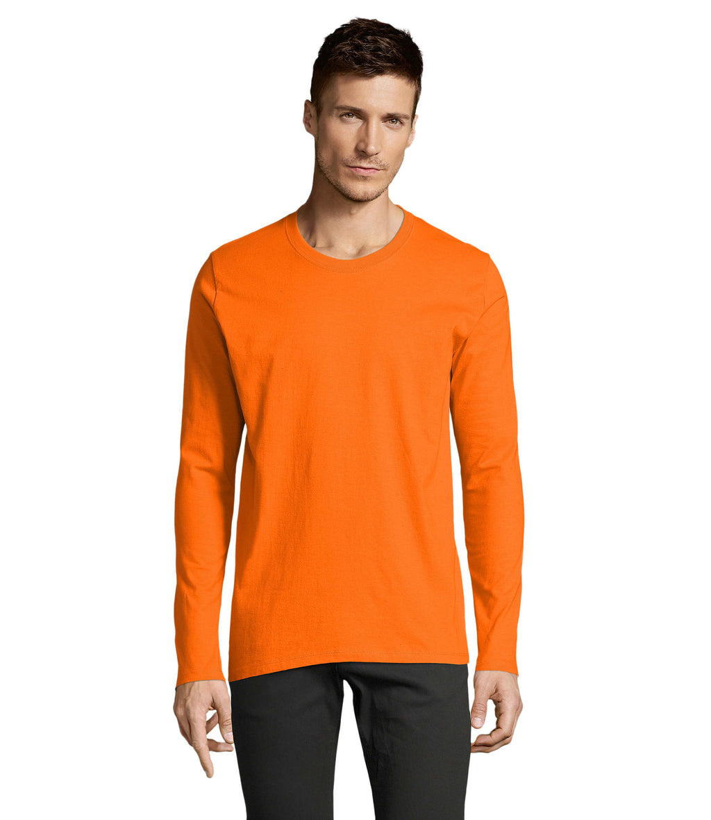 IMPERIAL LSL MEN – IMPERIAL LSL MEN T-Shirt190 – Orange