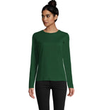 IMPERIAL LSL WOMEN – IMPERIAL LSL WOMEN T-SHIRT – Bottle Green