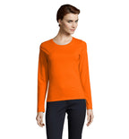 IMPERIAL LSL WOMEN – IMPERIAL LSL WOMEN T-SHIRT – Orange