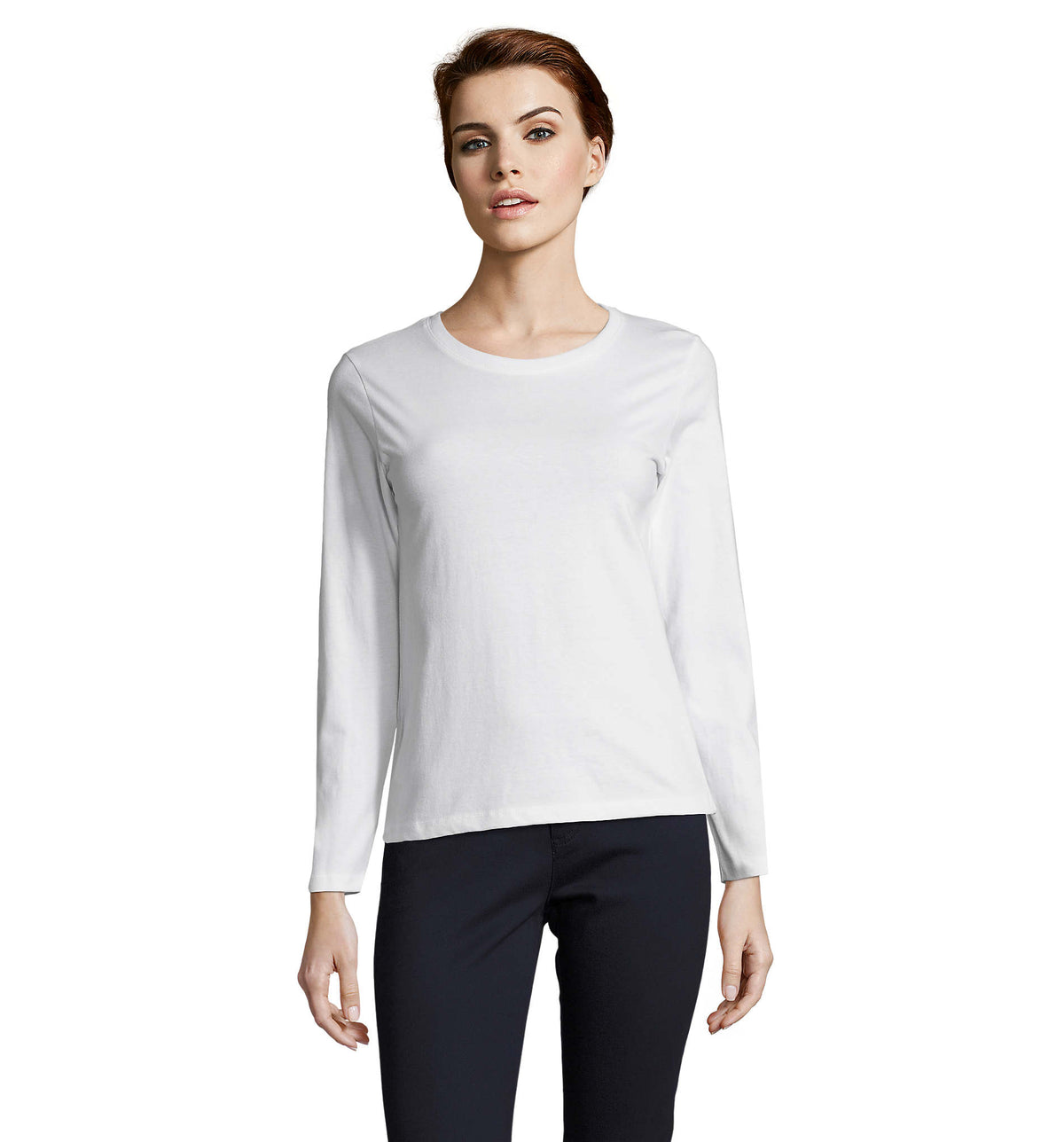 IMPERIAL LSL WOMEN – IMPERIAL LSL WOMEN T-SHIRT – White
