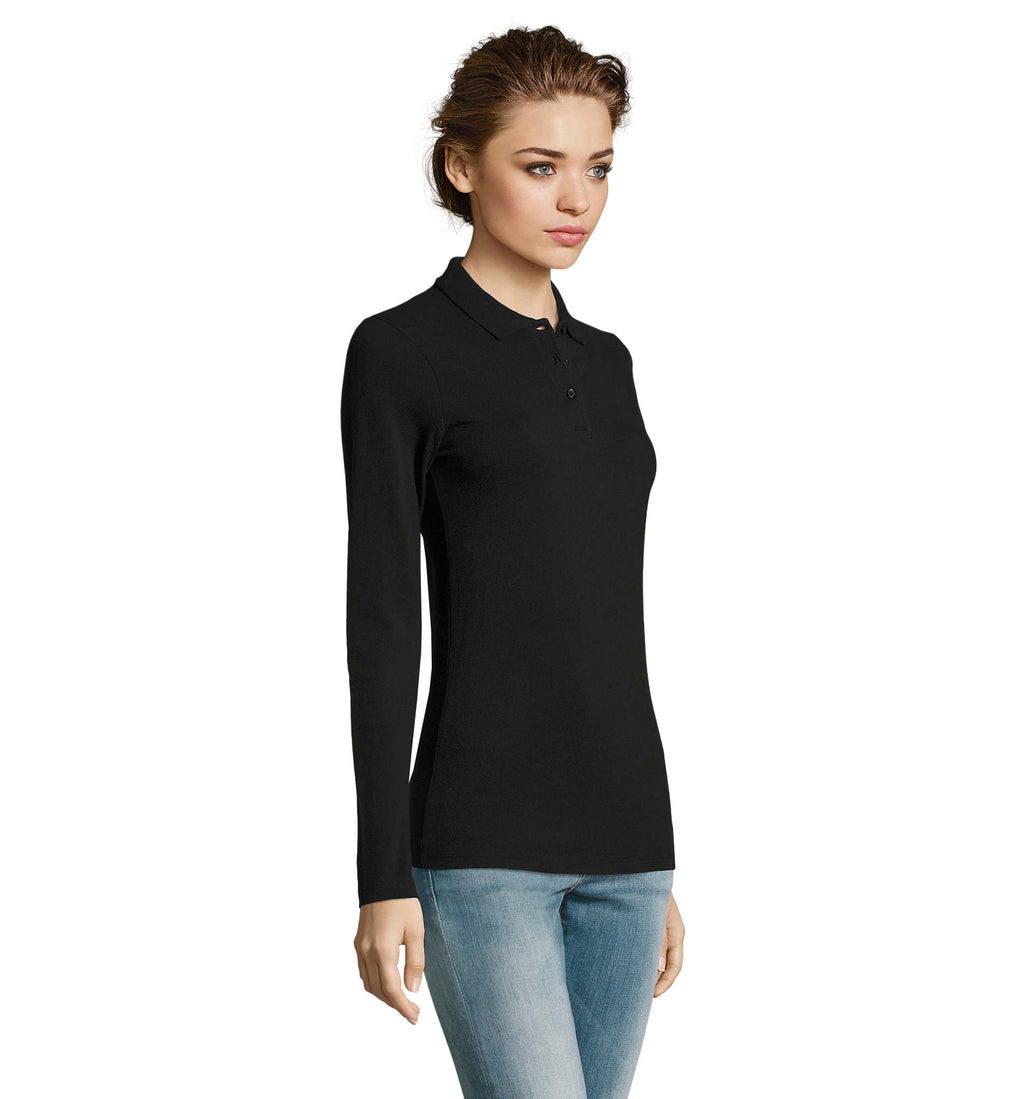 PERFECT LSL WOMEN – PERFECT LSL WOMEN POLO 180 – item picture side