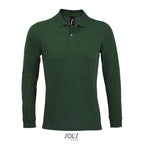 PERFECT LSL MEN – PERFECT LSL MEN POLO 180 – Bottle Green