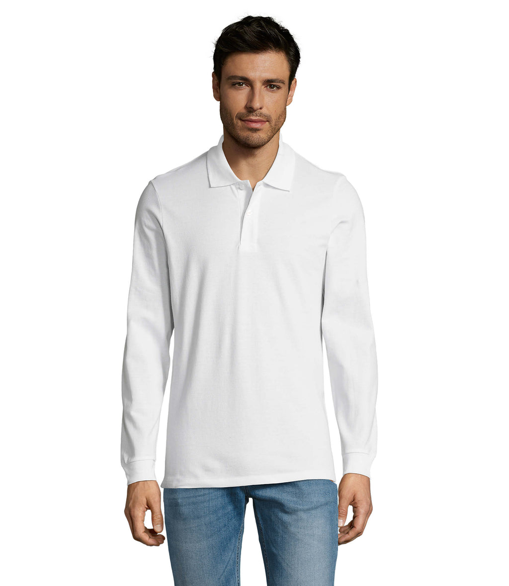 PERFECT LSL MEN – PERFECT LSL MEN POLO 180 – White