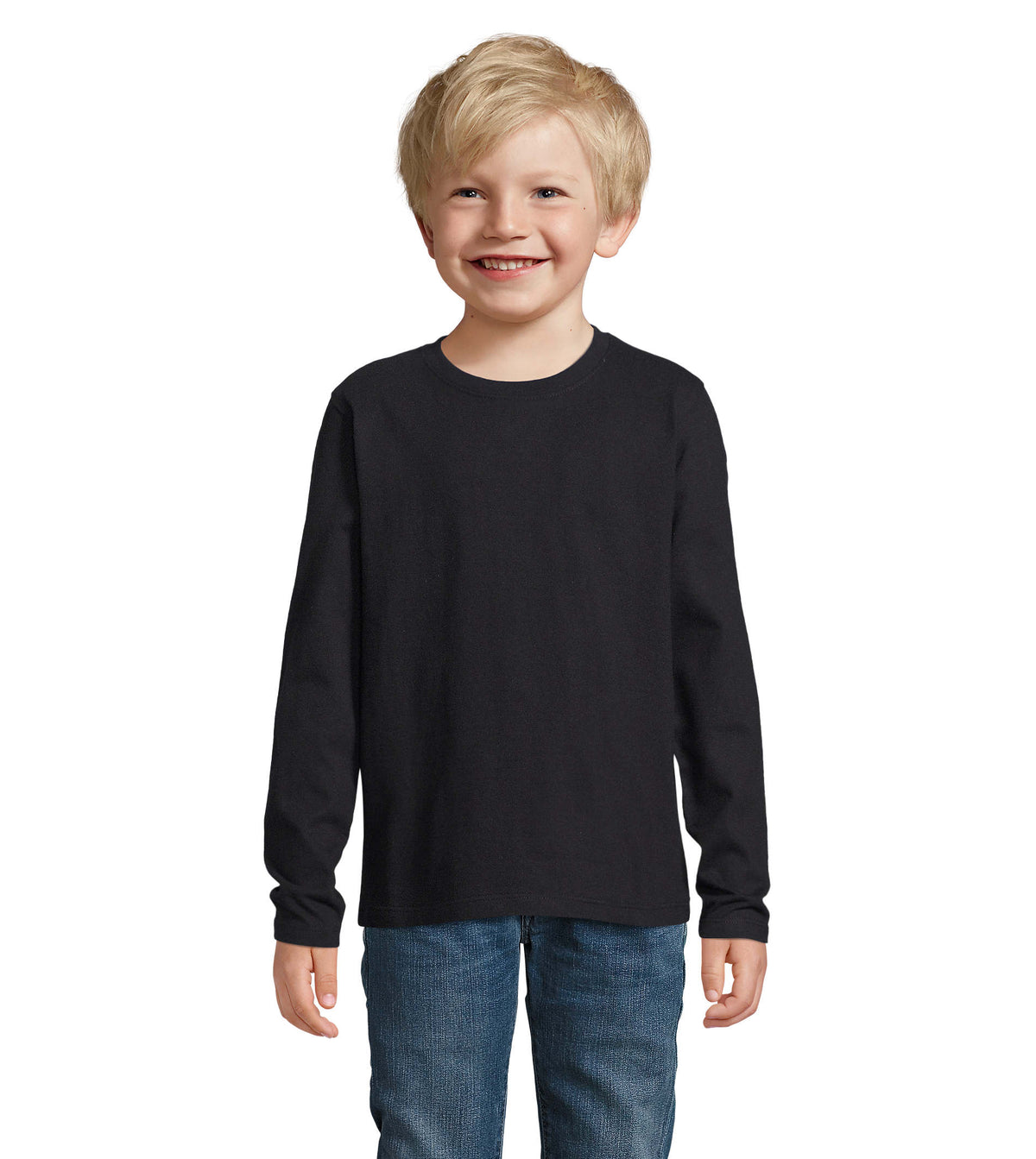 IMPERIAL LSL KIDS – IMPERIAL LSL KIDS T-SHIRT – Deep Black