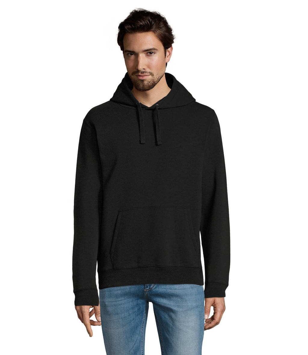 SPENCER – SPENCER HOODED SWEAT 280 – Black
