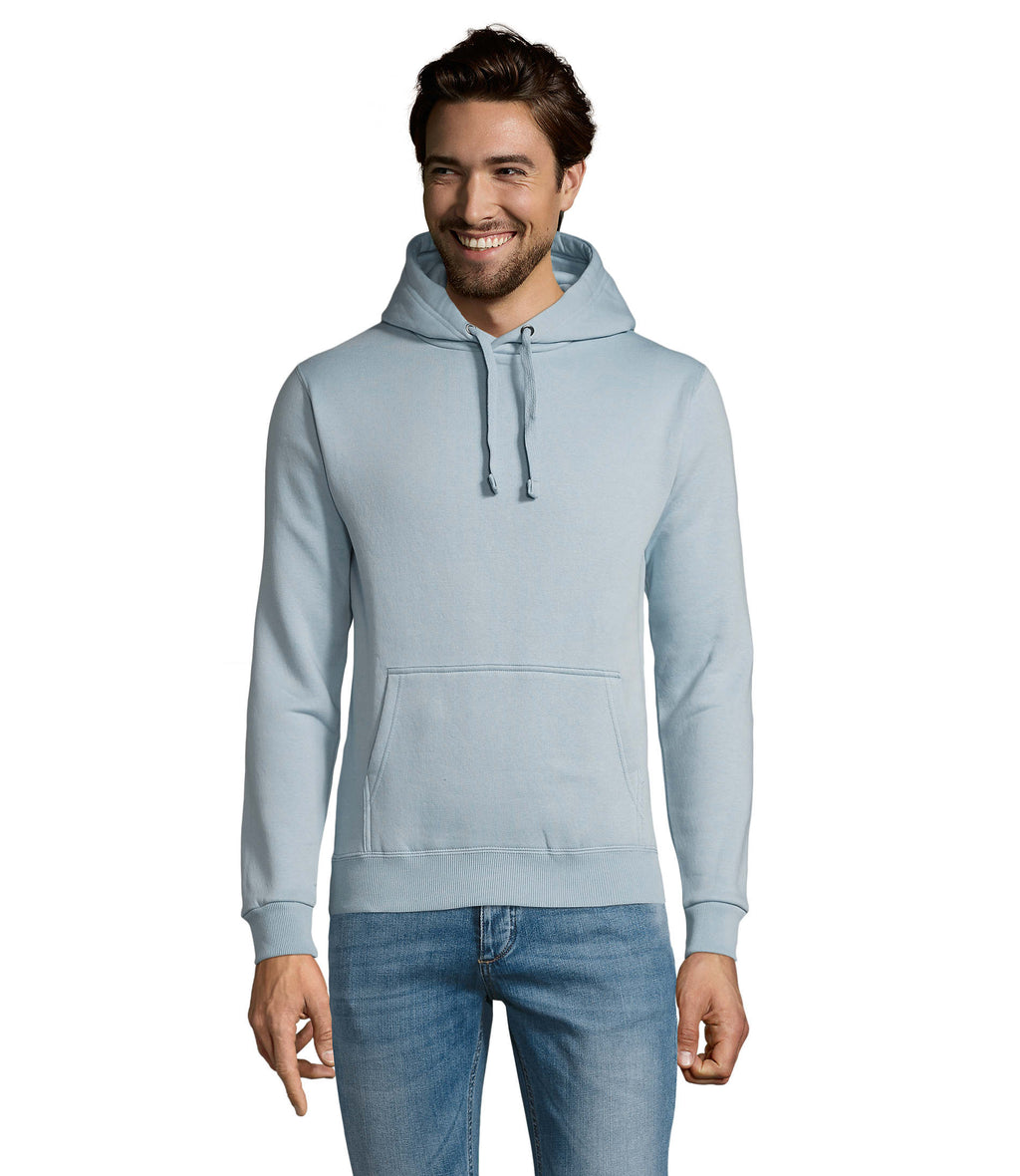 SPENCER – SPENCER HOODED SWEAT 280 – Creamy Blue